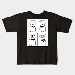 Ghost Who Doesn't Believe Kids T-Shirt